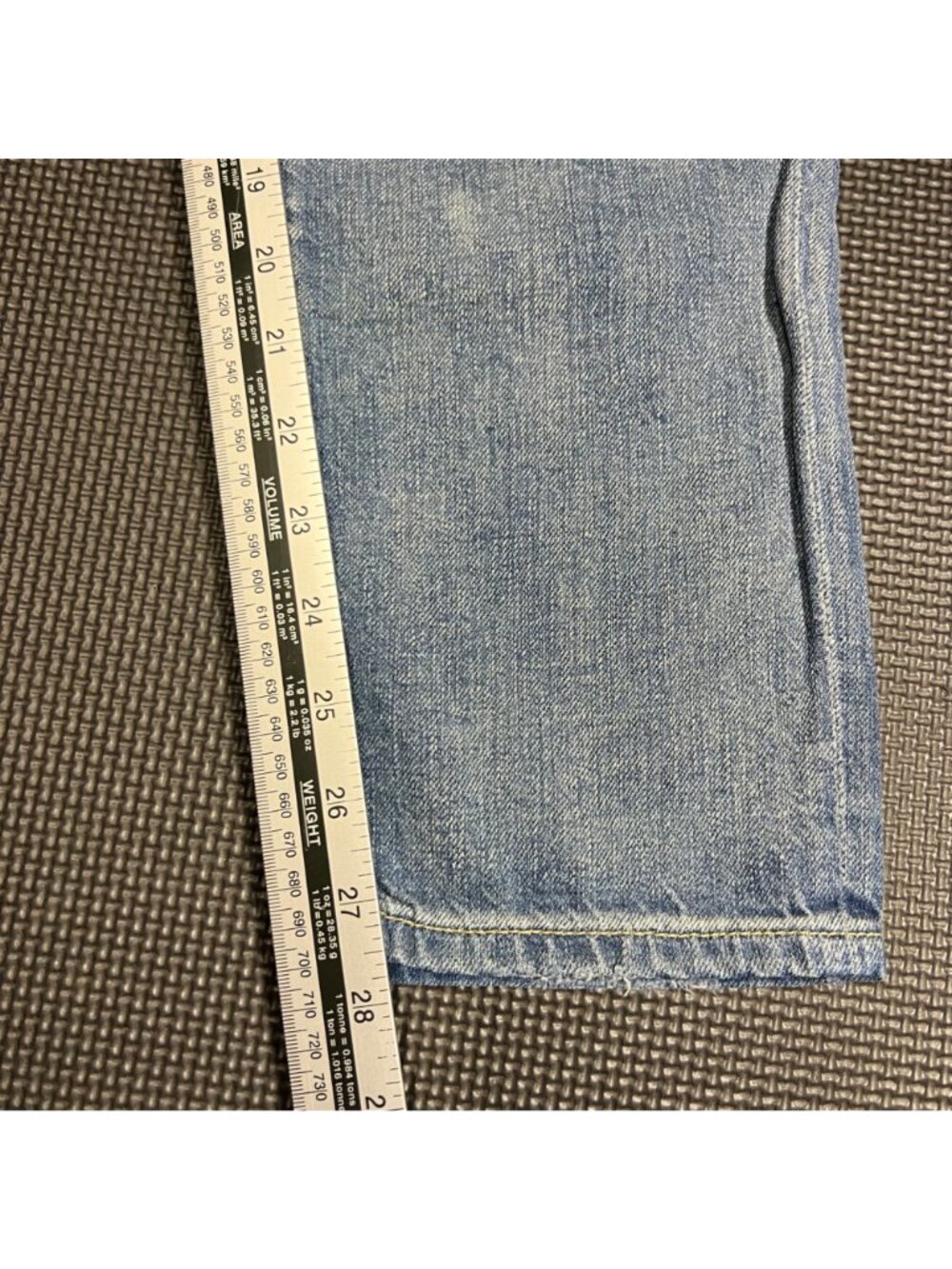 Polo Ralph Lauren Mens Distressed Light Wash Denim Jeans Slim Fit Size 29 100% C - Picture 5 of 5